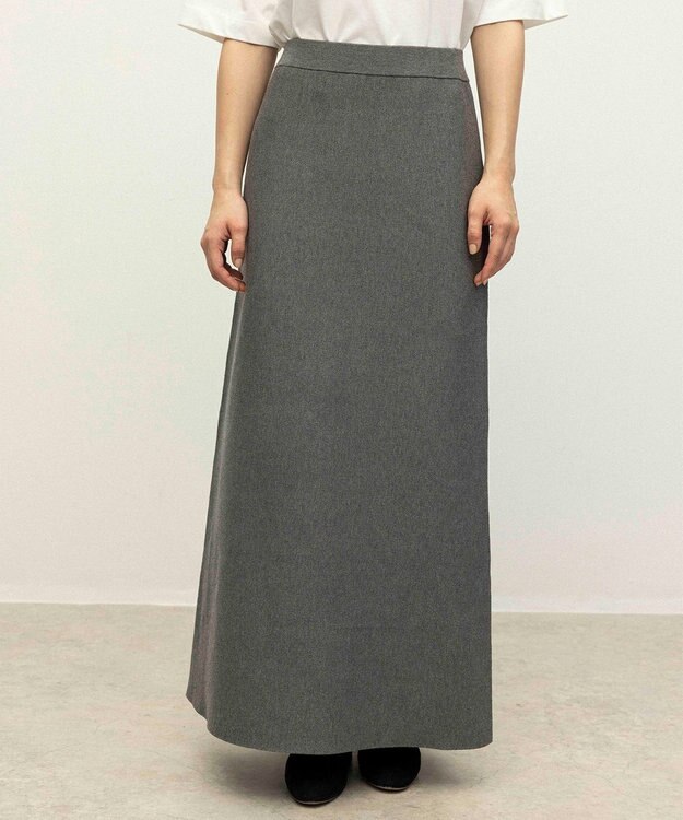 NAVE 【ReNAVE】スムースニット スカート グレー系