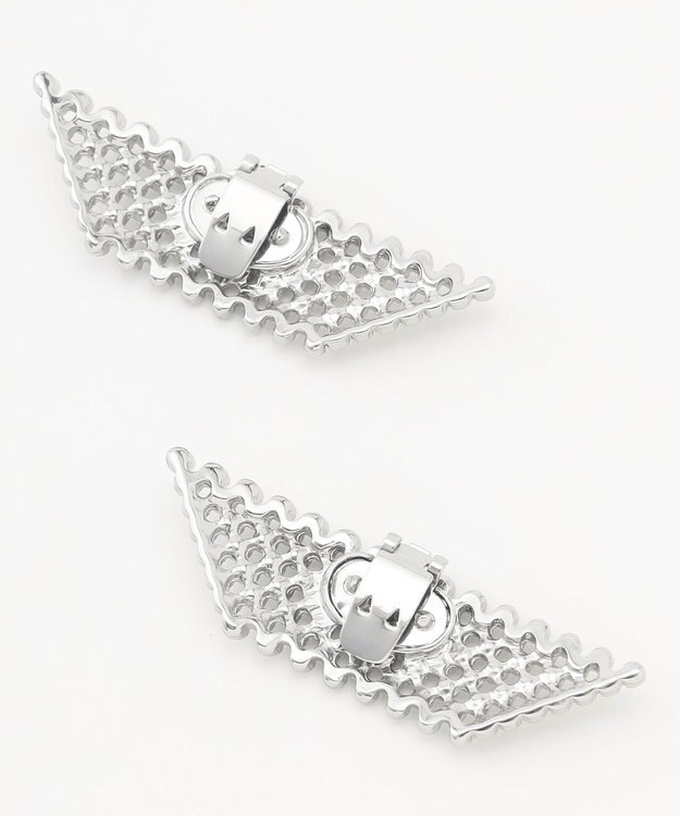 steppi ビジュー シュークリップ シルバー