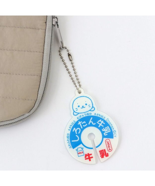 Mother garden しろたん 袋留め アクリルプレート キーホルダー 0