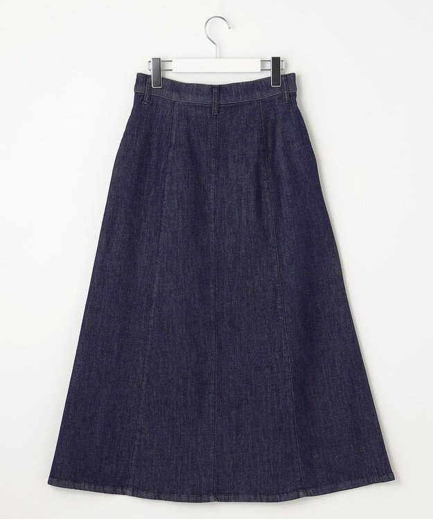 自由区 【洗える】ウスカルデニム スカート インディゴ