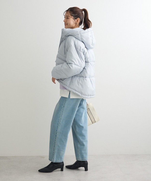 Green Parks 撥水加工ライトファイバーブルゾン Light Blue