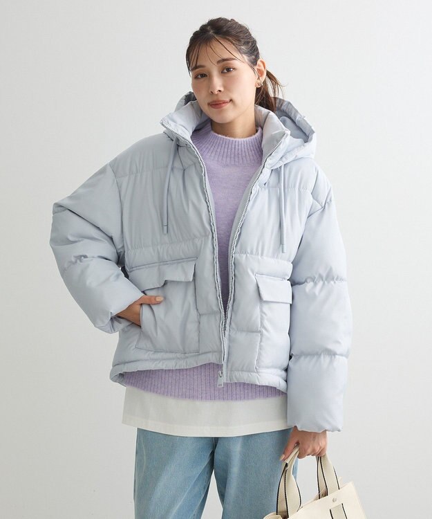 Green Parks 撥水加工ライトファイバーブルゾン Light Blue