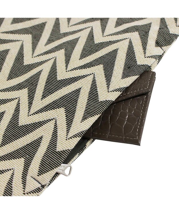 ROOTOTE 3094【A4サイズ収納】LT.アーキャトル.パターンファブリック-J 03：アロウグレー