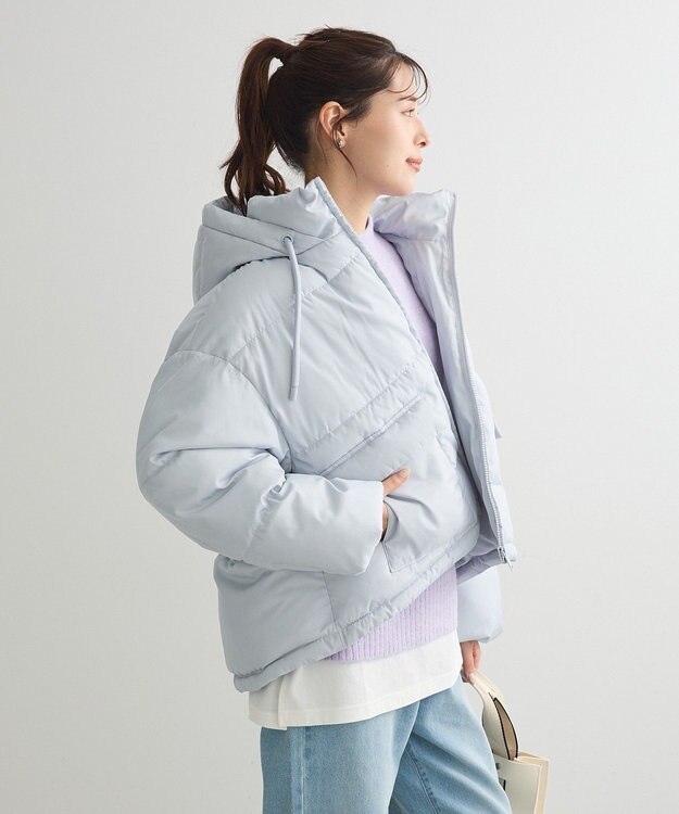 Green Parks 撥水加工ライトファイバーブルゾン Light Blue