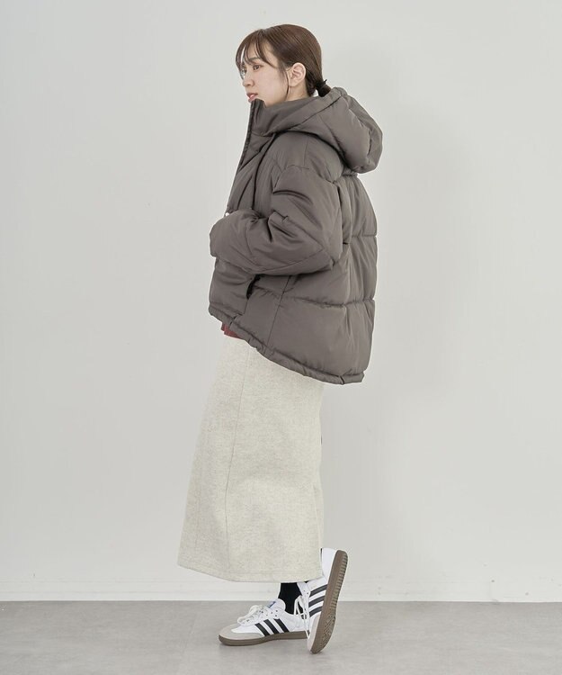 Green Parks 撥水加工ライトファイバーブルゾン Charcoal Gray