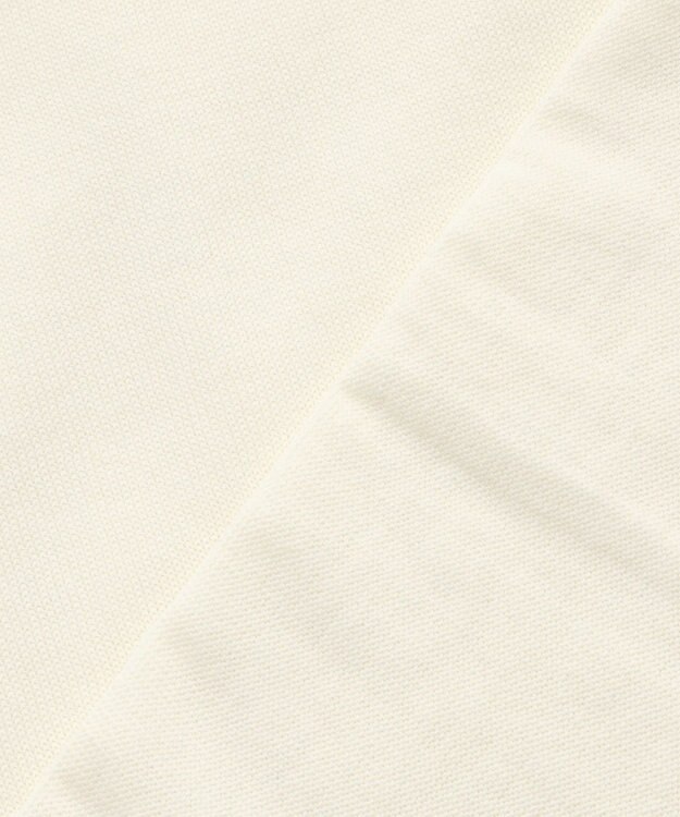 BEIGE， JULIE / コットンシルク 異素材プルオーバーニット Ecru