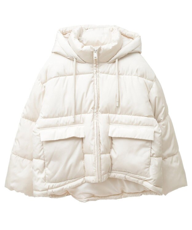 Green Parks 撥水加工ライトファイバーブルゾン Ecru