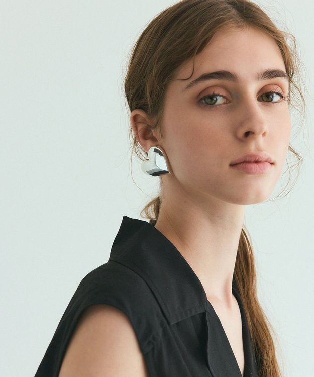 GRACE CONTINENTAL FEDERICA TOSI LOVE イヤークリップ シルバー