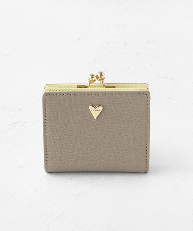 TOCCA PIECE OF LOVE BIFOLD WALLET 2つ折り財布 ベージュ系