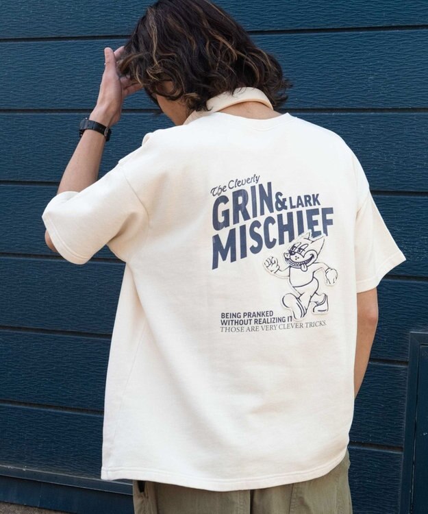 WEGO グラフィックスウェT（SS） オフホワイト