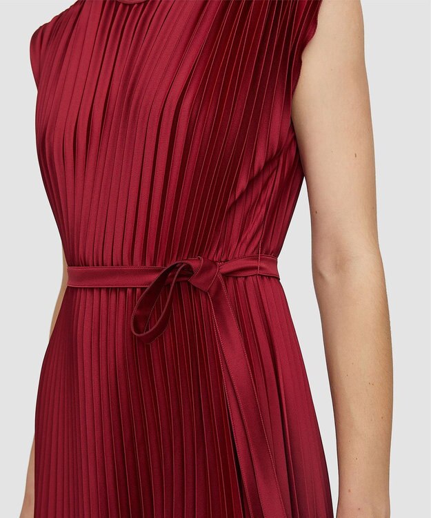 JOSEPH ニットウィーブプリッセ　ドレス Ruby