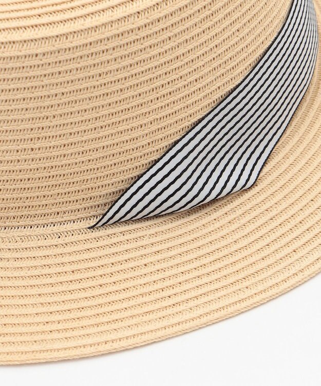 ANY KIDS リボン付き 3WAY カンカン帽 ベージュ