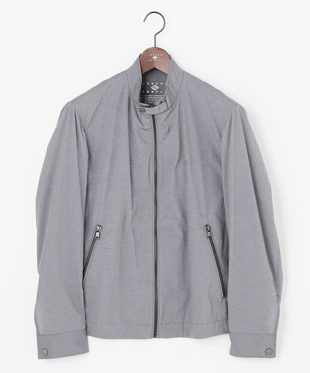 JOSEPH ABBOUD 【軽量/ストレッチ】アクティブレジャー ライダー スブルゾン ライトグレー系
