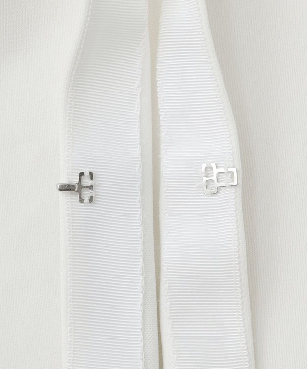 23区 S 【R(アール)】ブライトニット ネックビジューカーディガン ブラック系