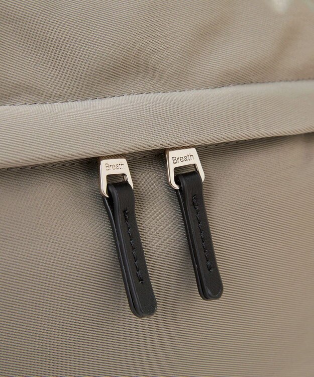 TOPKAPI 【Breath TOPKAPI】【撥水】マット ナイロン ショルダー付き ミニ トートバッグ グレー