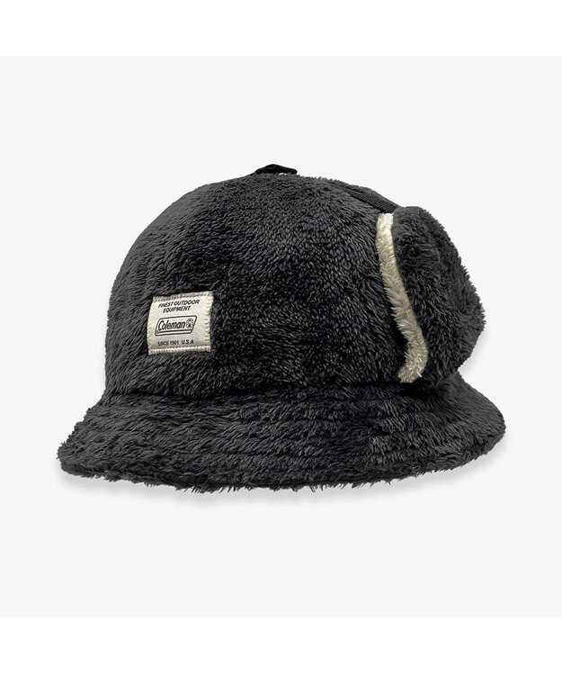 林八百吉商店 Coleman　キッズ　2way耳付きメトロハット チャコール