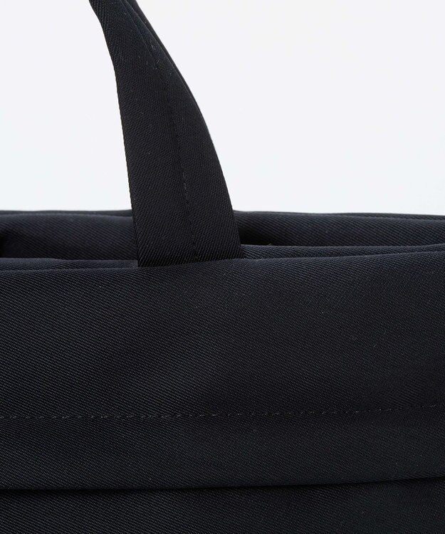 TOPKAPI 【Breath TOPKAPI】【撥水】マット ナイロン ショルダー付き ミニ トートバッグ ブラック