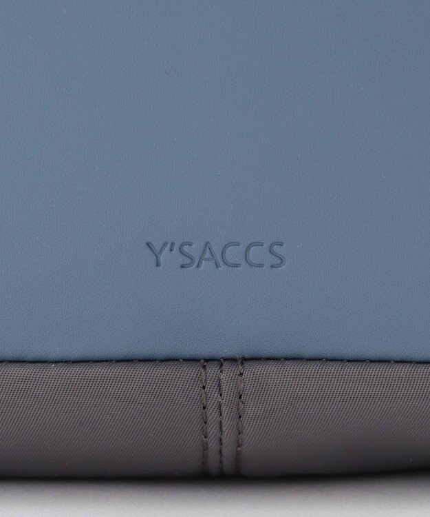 Y'SACCS ブロックモチーフショルダー ブルー【web限定カラー】
