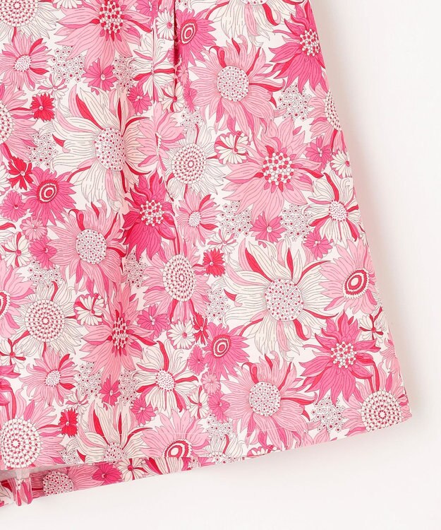 23区GOLF 【WOMEN】【ストレッチ】スプリングフラワー柄 キュロットスカート ピンク系5