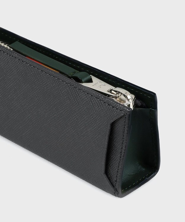 Paul Smith ブライトストライププラー SS24 ペンケース ブラック