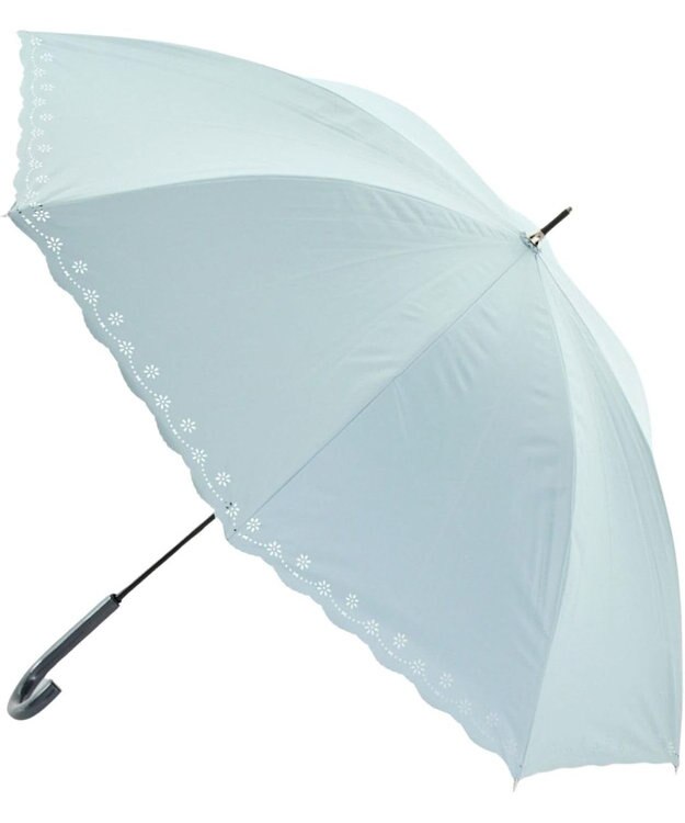 MOONBAT 晴雨兼用日傘 長傘 ヒートカット／遮光 遮熱 UV ライトグリーン