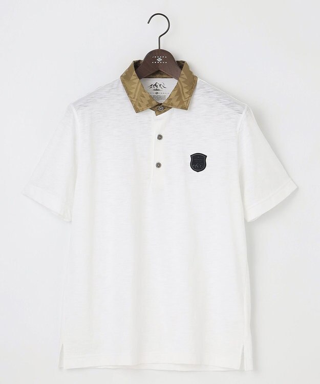 JOSEPH ABBOUD MOUNTAIN 【UNISEX】サスティナブル アウトドアポロ ホワイト系