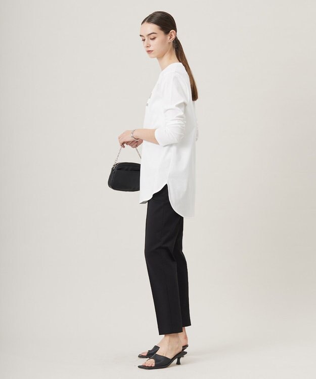 ICB シンプルジャージープリントTシャツ オフホワイト系