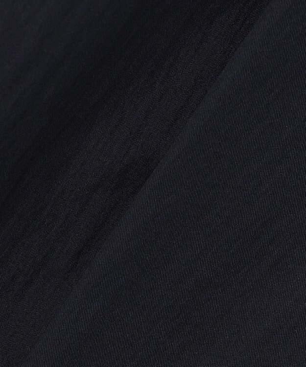 ICB L 【先行予約】シルクナイロンツイル ボタンレスジャケット ネイビー