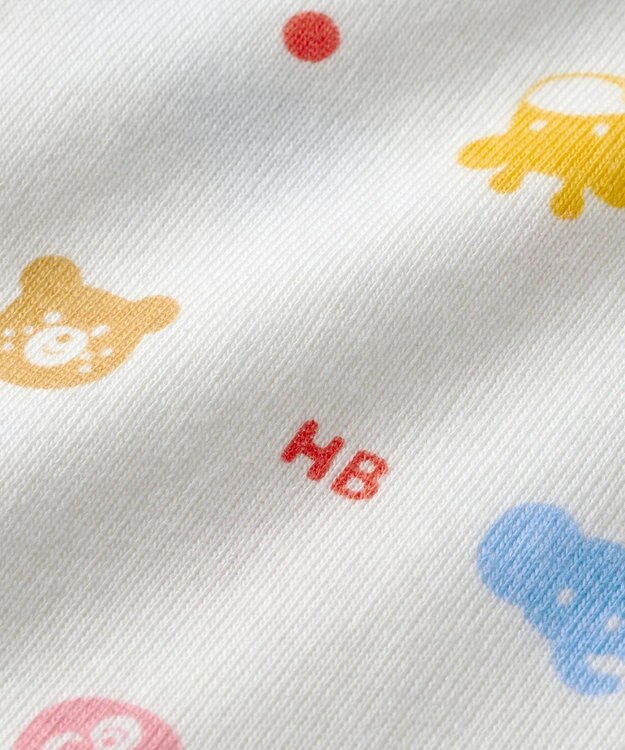 MIKI HOUSE HOT BISCUITS 【70-80cm】 長袖ボディシャツ(かぶり仕様) ブルー