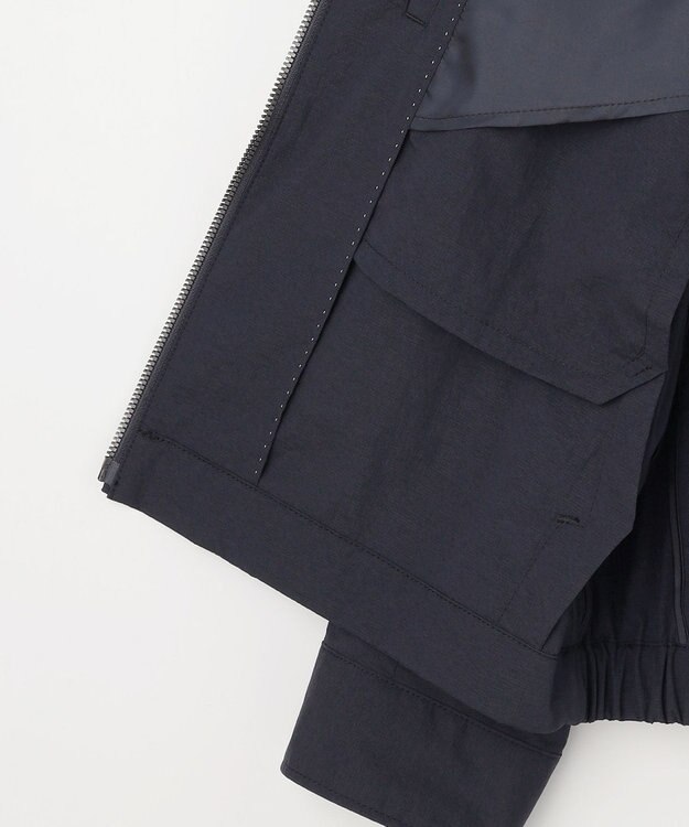 JOSEPH ABBOUD 【軽量/ストレッチ】アクティブレジャー ライダー スブルゾン ネイビー系