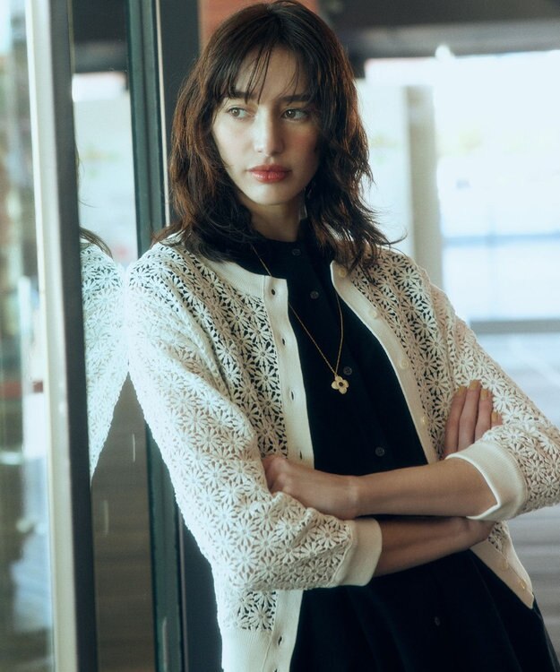 組曲 【Flower Collection】フラワートップ ネックレス ゴールド系