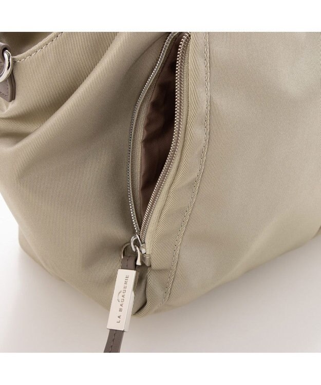 LA BAGAGERIE 【復刻リニューアル】ナイロンショルダー＆トートバッグ シルバー