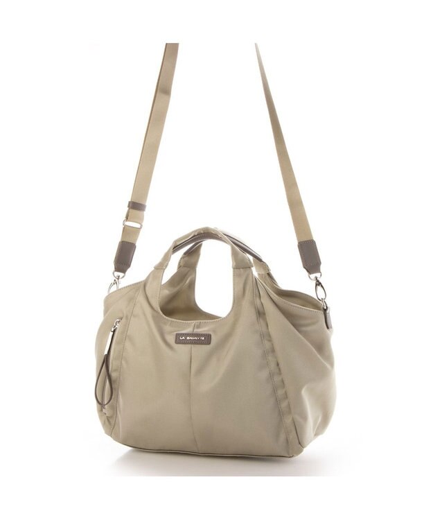 LA BAGAGERIE 【復刻リニューアル】ナイロンショルダー＆トートバッグ シルバー