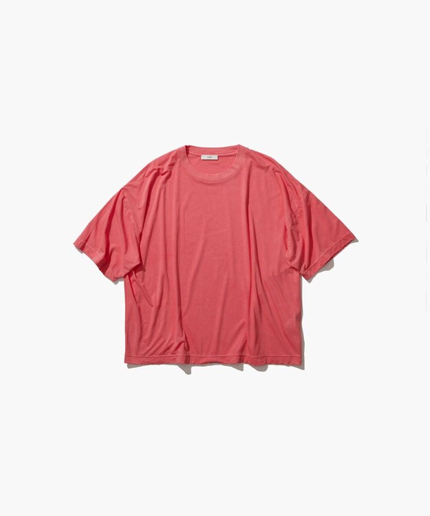 ATON GARMENT DYED 60 FRESCA | ボーイズフィット Tシャツ FUSCHA PINK