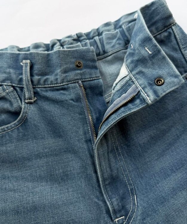 FORFORMO Adjustable Denim Pants アジャスタブルデニムパンツ ブルー