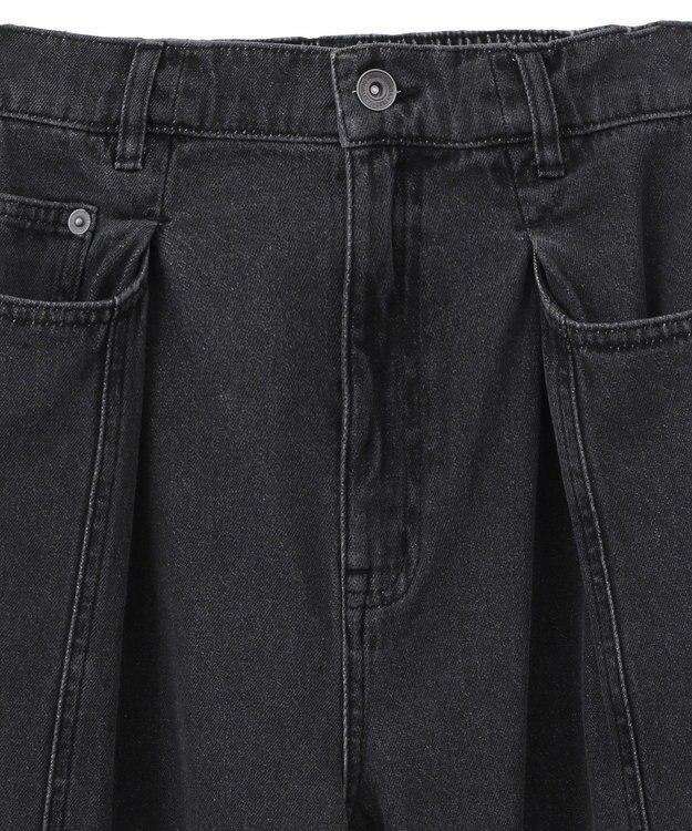 Green Parks ・ＳＵＧＡＲ　ＳＰＯＯＮ　グラデーションワイドデニ Black