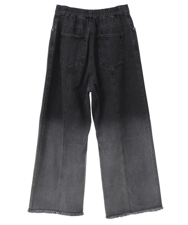 Green Parks ・ＳＵＧＡＲ　ＳＰＯＯＮ　グラデーションワイドデニ Black