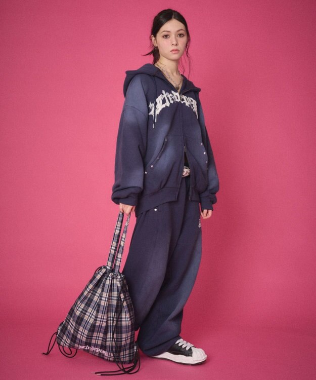 WEGO 【ユニセックス着用ITEM】2WAYトートバッグ 柄1