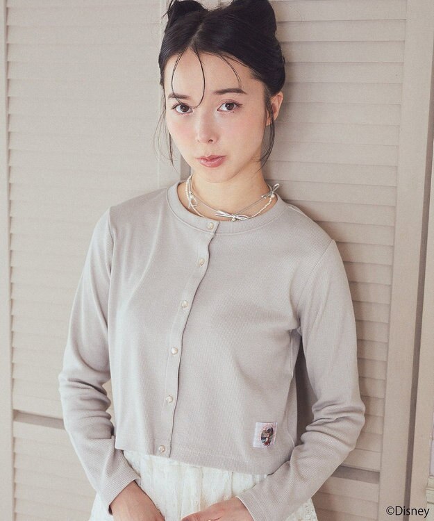 earth music&ecology Ｄｉｓｎｅｙ／アソートタグカーディガン Beige