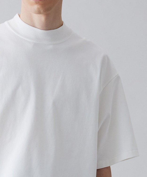 UNFILO MENS 多機能 モックネックＴシャツ オフ