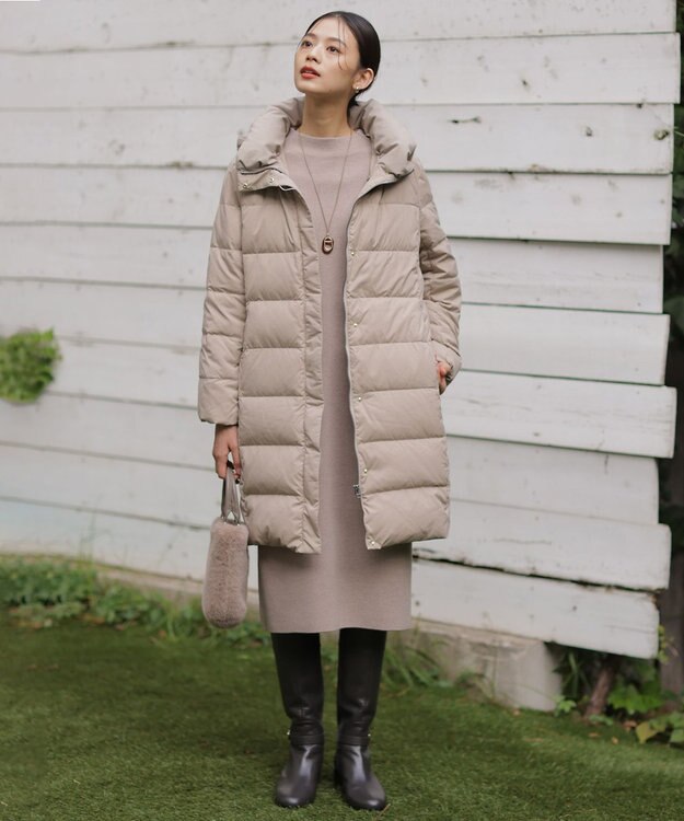 J.PRESS LADIES 【2way】エコファー バッグ ブラウン系