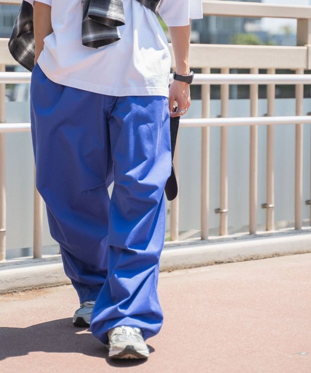 WEGO ワイドミリタリーパンツ ブルー