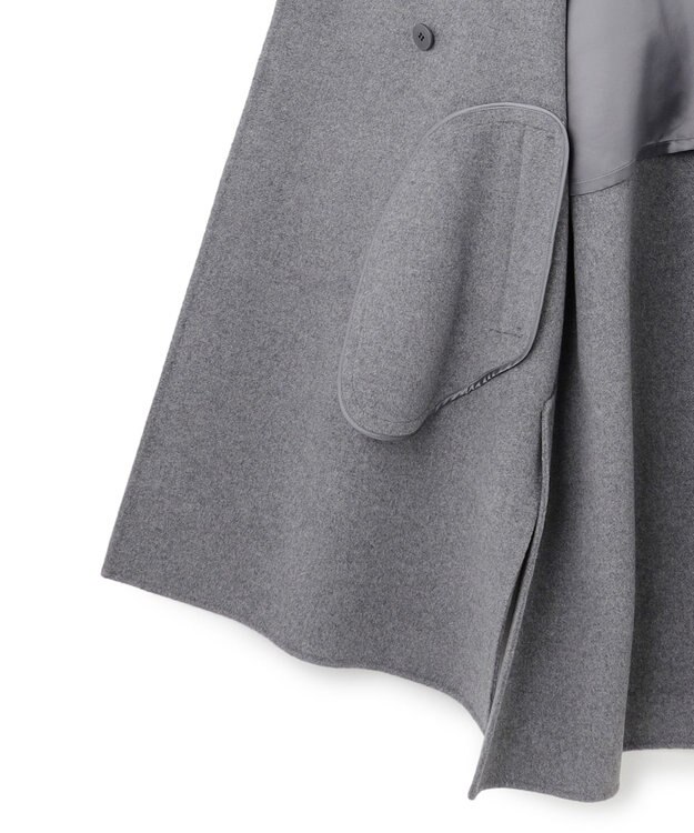 23区 L 【VERYベストアウター大賞「ロングアウター賞」受賞！/滝沢眞規子さん着用】 MANTECOPure リバー チェスターコート ミディアムグレー系