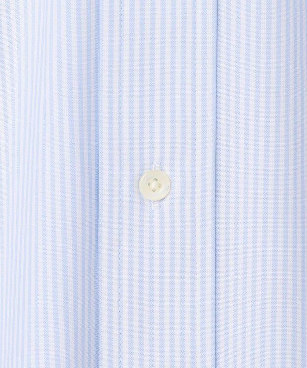 J.PRESS MEN 【接触冷感 / 吸水速乾 / UVカット / 高通気性】【SMART TECH】 ロンドンストライプ ジャージーシャツ サックスブルー系1