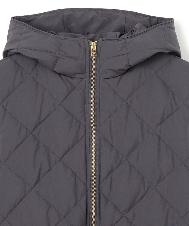 UNFILO 【TAION×UNFILO 】フード付きジレ チャコール