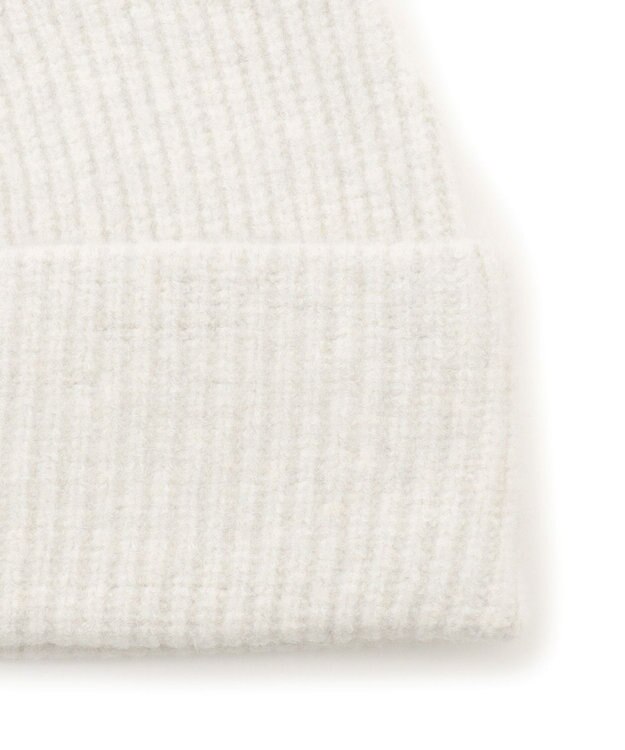 UNFILO 【WEB/一部店舗限定】ふわふわニット キャップ グレージュ