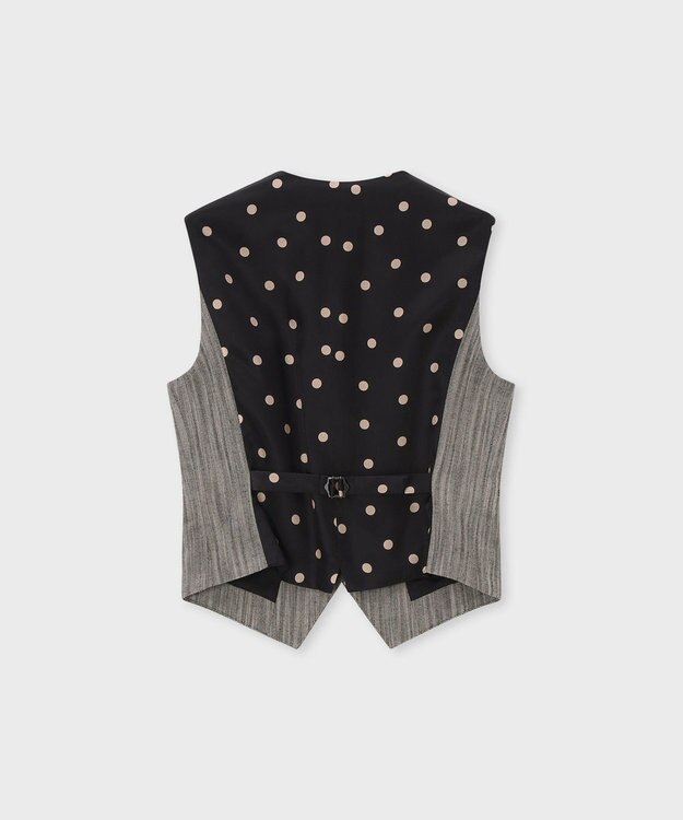 Paul Smith ドレープヘリンボーン ベスト グレー