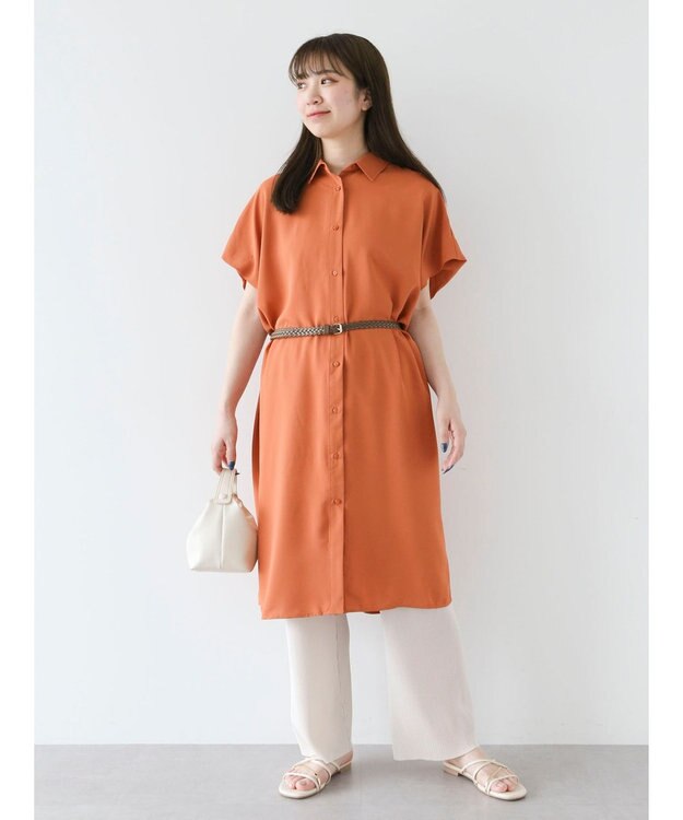 Green Parks BEST PRICE セルフカットプリーツパンツ Ivory