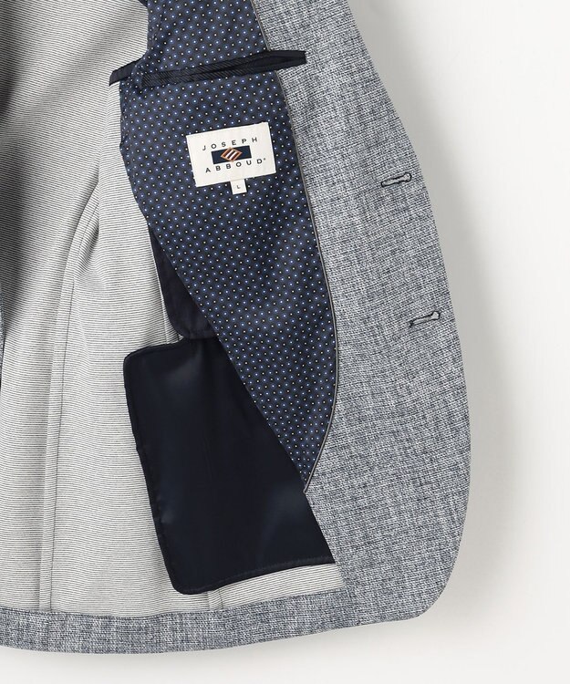 JOSEPH ABBOUD 【ストレッチ/コンフォートジャージ】エアロムリネ ジャケット　26年SSモデル ブルー系