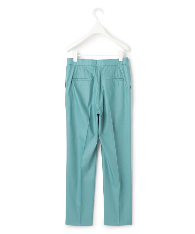 ICB 【接触冷感・洗える】エステルラミーチンツ テーパードパンツ セルリアン系